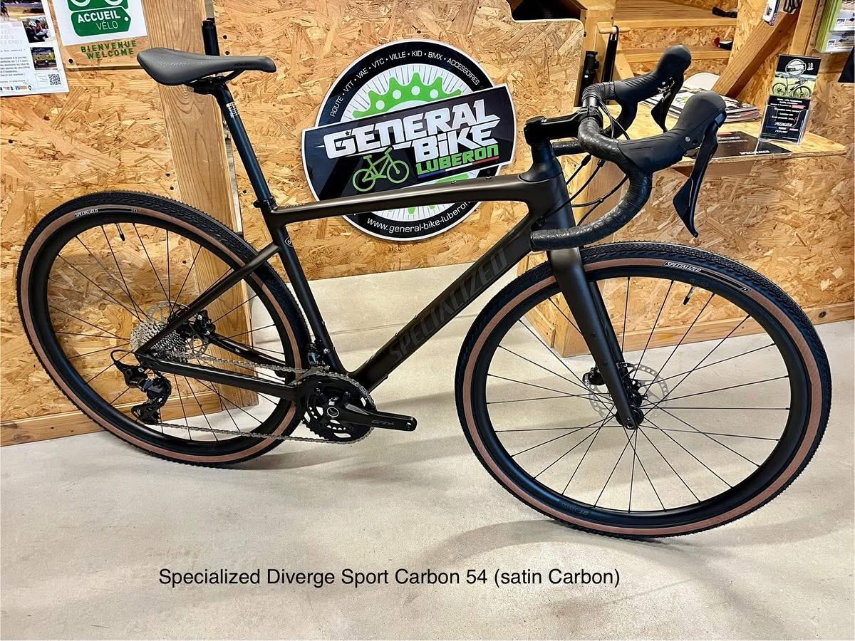 Specialized Diverge Sport Carbon 54 ( satin Carbon ) _ 3500€